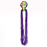 Purple 7mm Bead 33" Necklaces
